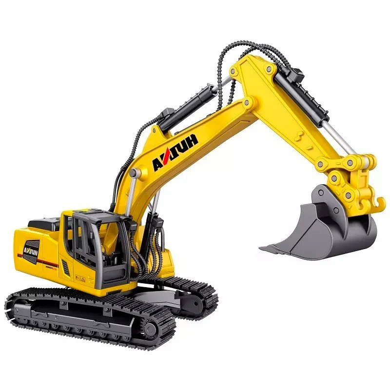Металлический экскаватор Hui Na Toys 1/60 - HN1810