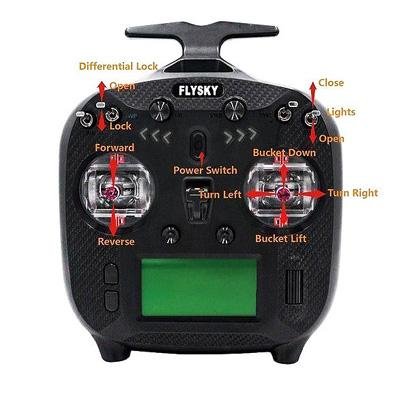 Радиоуправляемый грузовик самосвал с гидравлической системой HUI NA TOYS 2.4G 1/14 RTR HNK3361