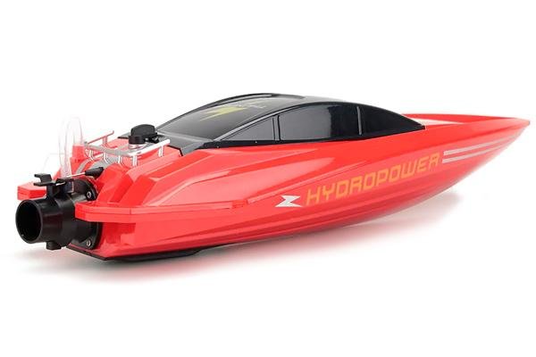 Радиоуправляемый катер Red HydroJet (25 км/ч, 42 см) с водометным двигателем - HC807-RED