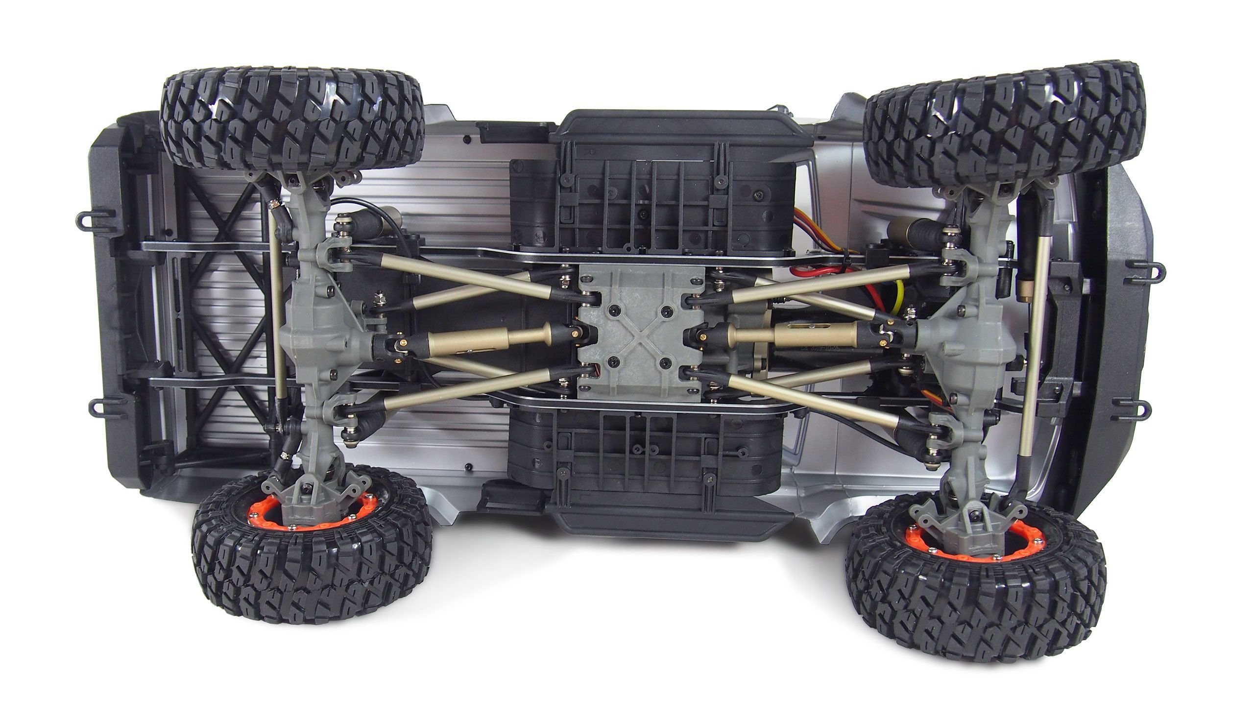 Радиоуправляемая машина трофи Yikong 4101 crawler pickup (White) ARTR масштаб 1:10 - YK-4101-W