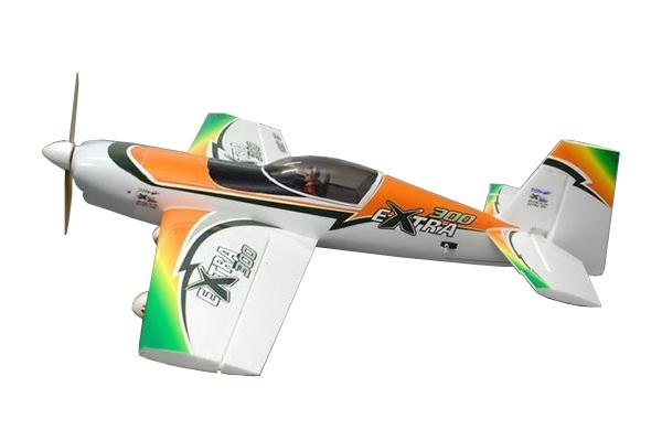 Радиоуправляемый самолет HobbySky Extra 300 HS21000-RTF (orange)
