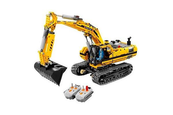 Конструктор Lepin Technics 20007 моторизированный экскаватор - Technic 8043