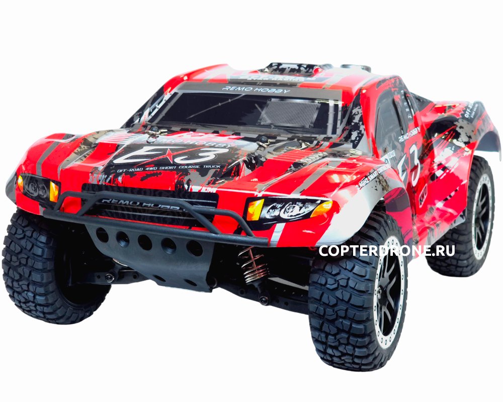Радиоуправляемый шорт-корс Remo Hobby RH10EX3PRO-RED 4WD 1:10
