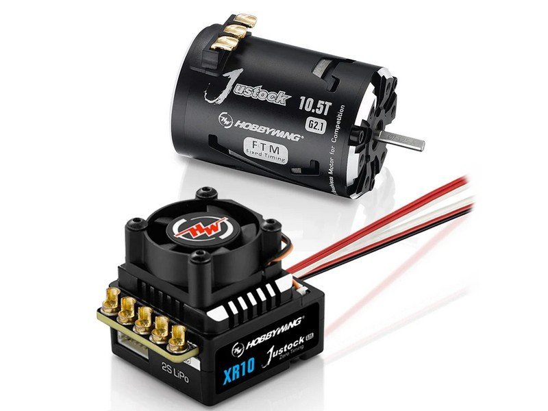 Бесколлекторная система Hobbywing COMBO-XR10-JS2-G3S-Black-G2.1 (1/10) - HW-38020370
