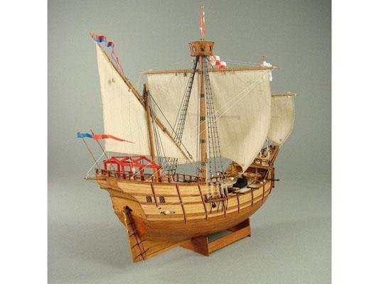 Картонная сборная модель Shipyard каравелла Pinta (№64), 1:96