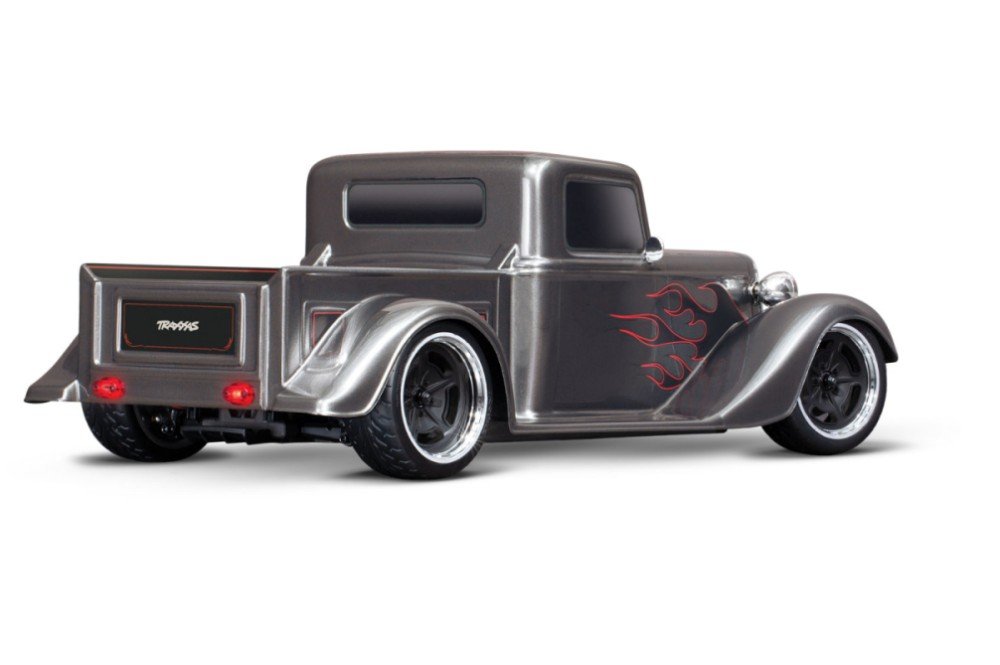 Радиоуправляемая машина TRAXXAS 4-TEC 3.0 HOT ROD TRUCK 4WD RTR масштаб 1:10 2.4G - TRA93034-4-SLVR