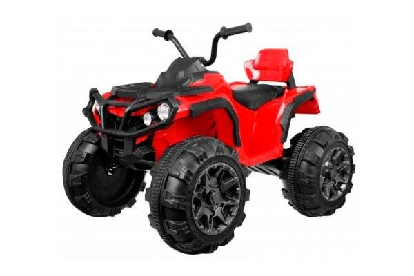 Детский квадроцикл Grizzly ATV 4WD Red 12V с пультом управления - BDM0906-4