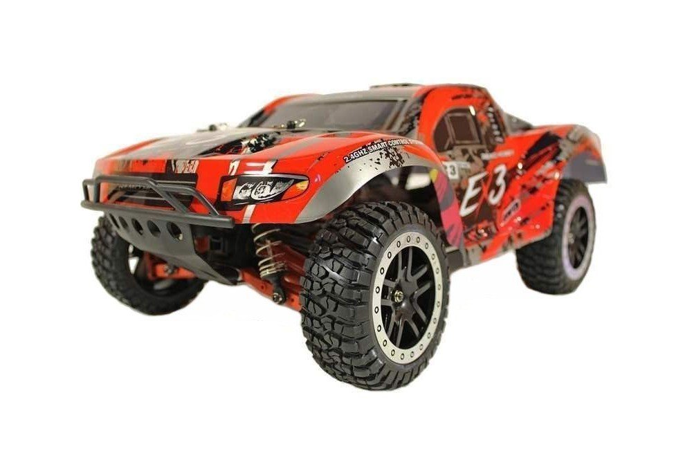 Радиоуправляемая машина шорт-корс Remo Hobby EX3 UPGRADE 4WD RTR масштаб 1:10 2.4G - RH10EX3TOP-UPG-RED