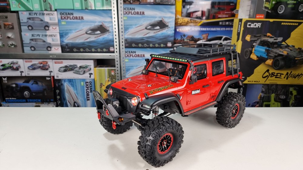 Радиоуправляемая машина краулер WLToys PRO Crawler 4X4 RTR 1/10 104006 Red
