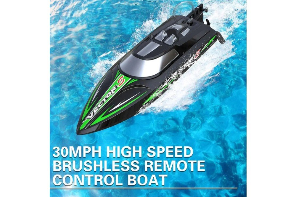Радиоуправляемый катер Volantex RC Vector S чёрный 2.4G RTR - EXA79704RBDK