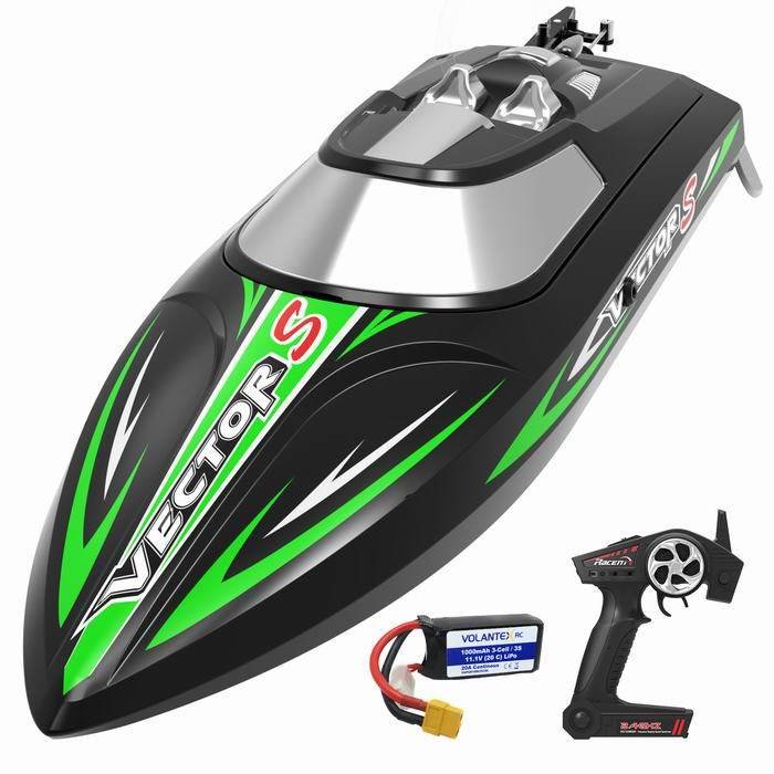 Радиоуправляемый катер Volantex RC Vector S черный Brushless 2.4G LiPo RTR - EXA79704RBLK