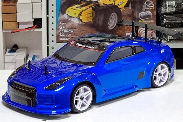 Радиоуправляемая машина для дрифта HSP Flying Fish 1 4WD RTR 1:10 2.4G 94123 GTR