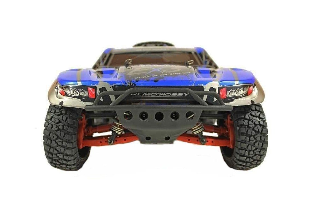Радиоуправляемая машина шорт-корс Remo Hobby EX3 UPGRADE (синий) 4WD 2.4G 1/10 RTR - RH10EX3PRO-UPG-BLUE