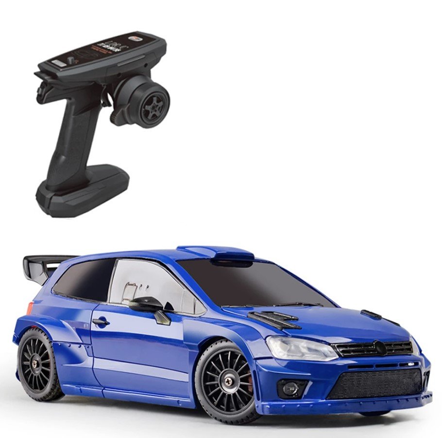Радиоуправляемая машина для дрифта LD RC масштаб 1:28 4WD 2.4G VW Polo - 2801 Blue