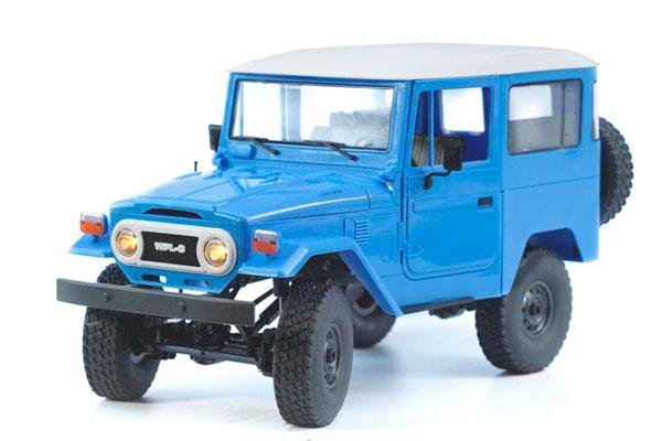 Радиоуправляемая машина внедорожник WPL FJ40 (голубая) C-34-B 4WD 1:16 RTR