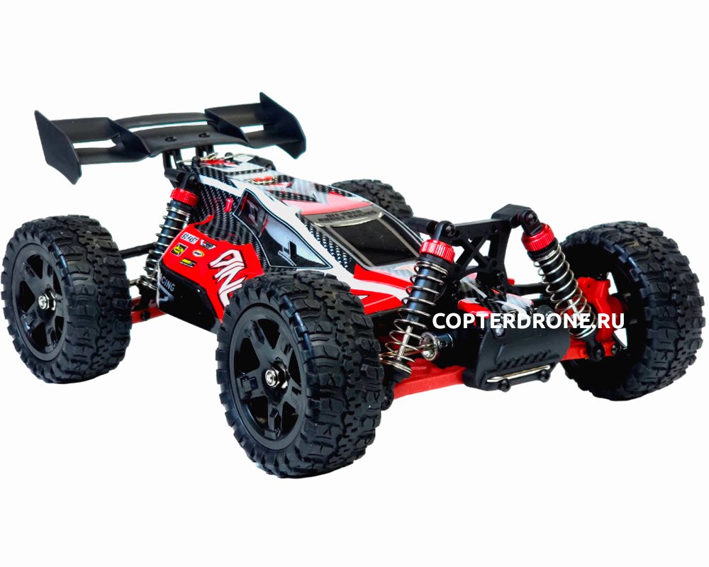 Радиоуправляемая машина багги Remo Hobby Dingo UPGRADE 4WD RTR 1:16 2.4G - RH1651UPG-RED
