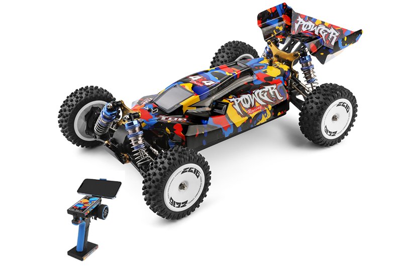 Радиоуправляемая машина багги WLtoys Brushless 4wd 75Km|h RC racing car RTR - WLT-124007