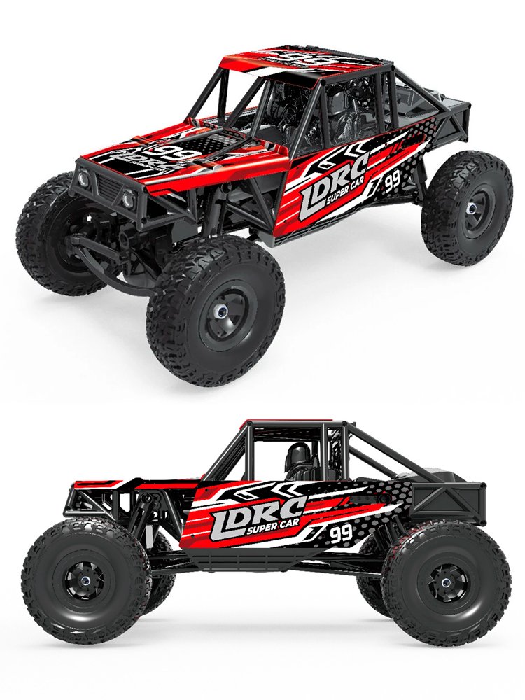 Радиоуправляемая машина багги LDRC 18499 RTR 1/18 2.4G 4WD Rock Crawler - LD18499R