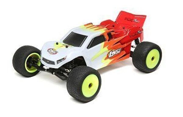 Радиоуправляемый трагги Losi Mini-T 2.0 Stadium Truck Brushed 1:18 - LOS01015T1