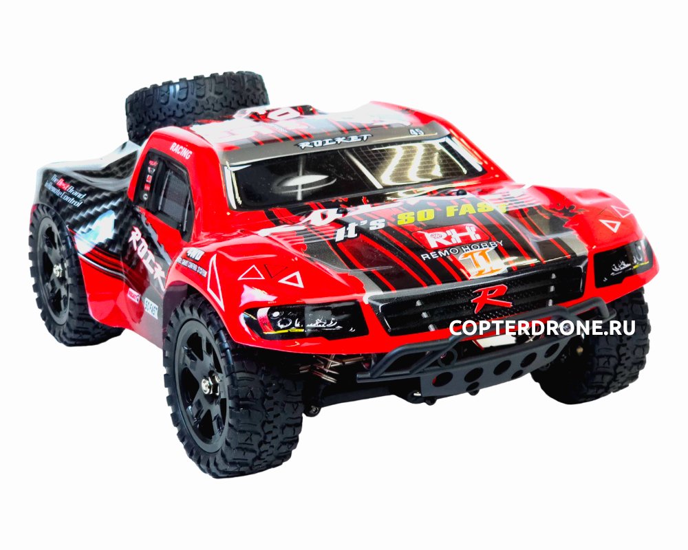 Радиоуправляемый шорт-корс Remo Hobby RH1621 4WD RTR масштаб 1:16 2.4G - RH1621-RED