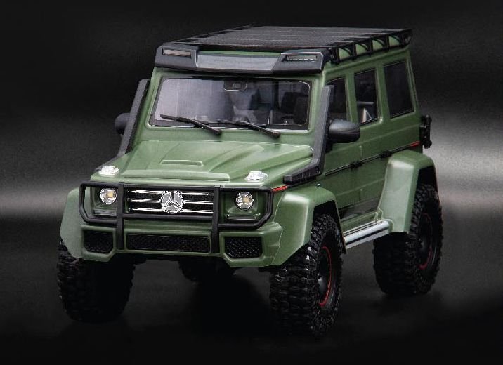 Радиоуправляемая машина трофи Yikong 4106 PRO crawler Benz G500 (Olive) ARTR масштаб 1:10 - YK-4106PRO-AG