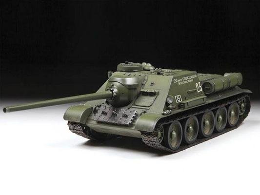 Модель Сборная ZVEZDA Советский истребитель танков СУ 100, 1:35