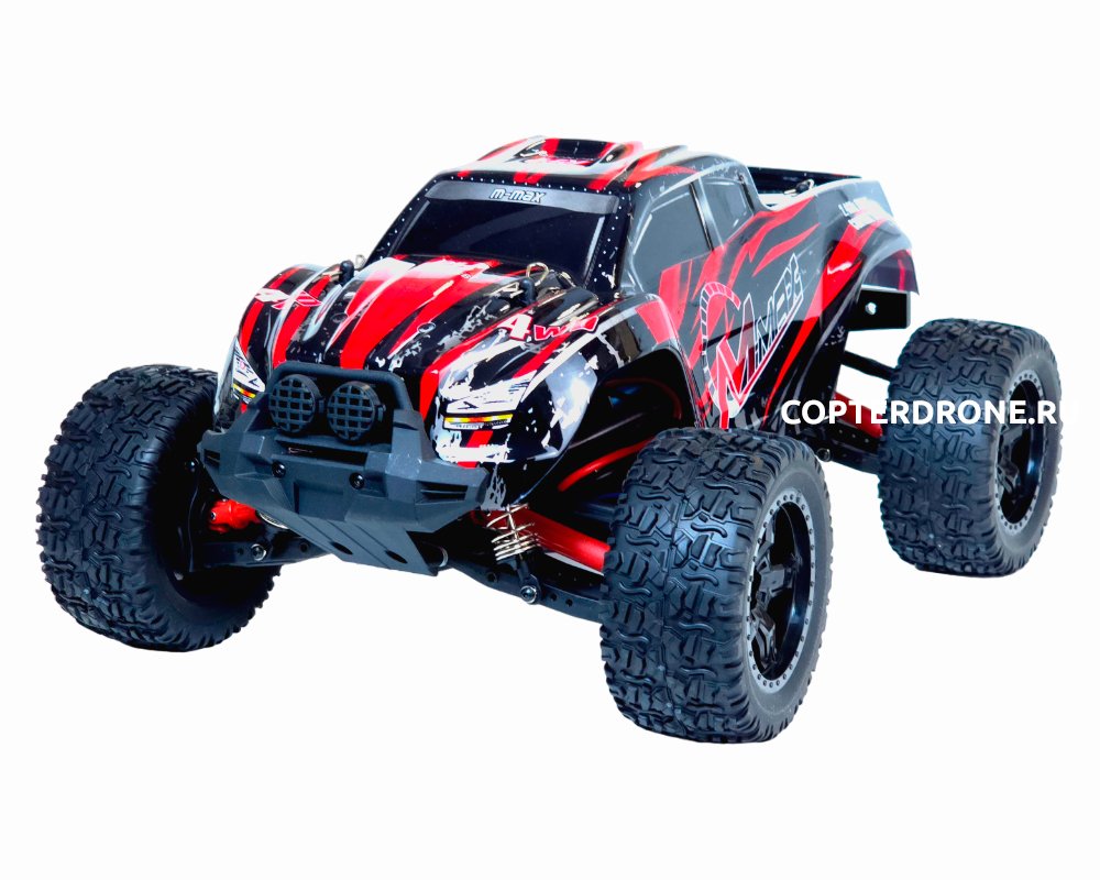 Радиоуправляемый монстр Remo Hobby RH1035 4WD RTR 1:10 2.4G - RH1035-RED