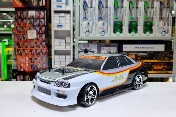 Радиоуправляемая машина для дрифта HSP Flying Fish 1 4WD RTR 1:10 2.4G 94123|12333 Skyline R34