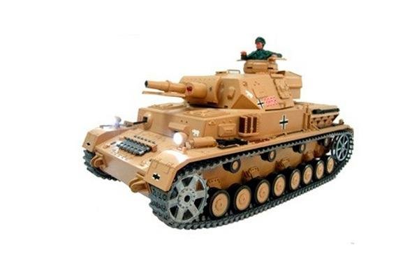 Радиоуправляемый танк Heng Long DAK Panzerkampfwagen IV Ausf F-1 Pro 1:16 - 3858-1Pro V7.0