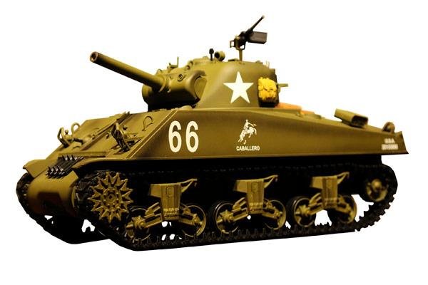 Радиоуправляемый танк Heng Long U.S. M4A3 Sherman масштаб 1:16 40Mhz - 3898-1