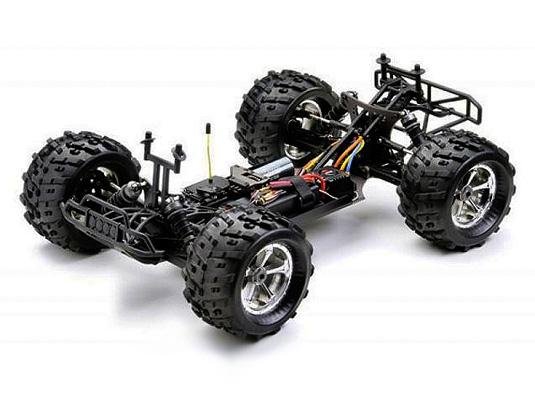 Радиоуправляемая машина монстр Himoto Raider Brushless 4WD RTR масштаб 1:8 2.4G - E8MTL-08634