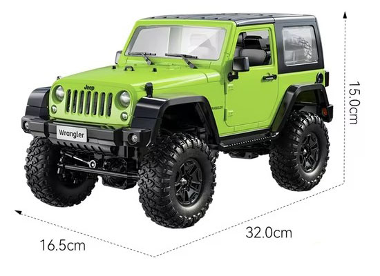 Радиоуправляемый краулер Double Eagle JEEP 1/14 4WD 2.4G RTR - E822-003 GREEN