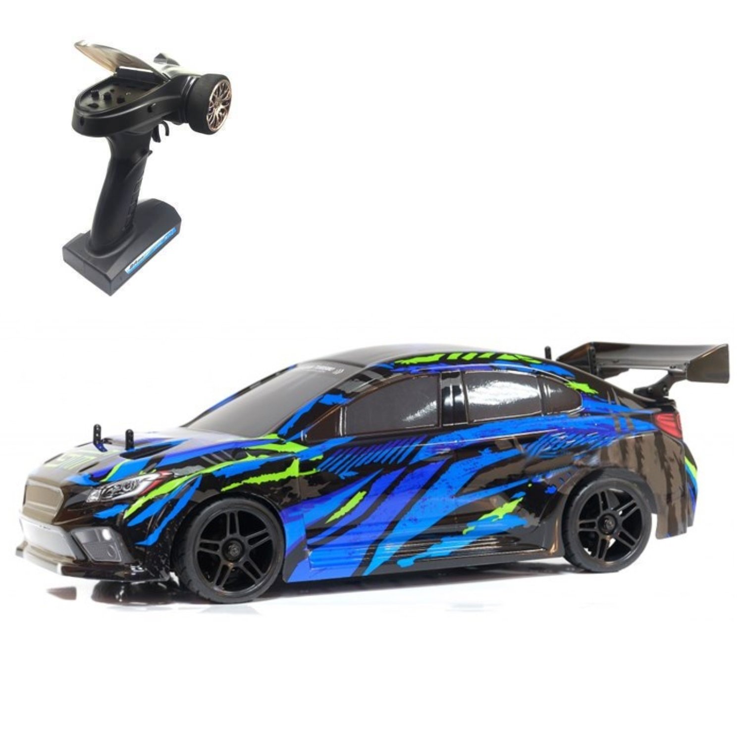 Радиоуправляемый машина для дрифта HSP Flying Fish 1 Top масштаб 1:10 4WD 2.4G - 94123TOP|STI-03-BL