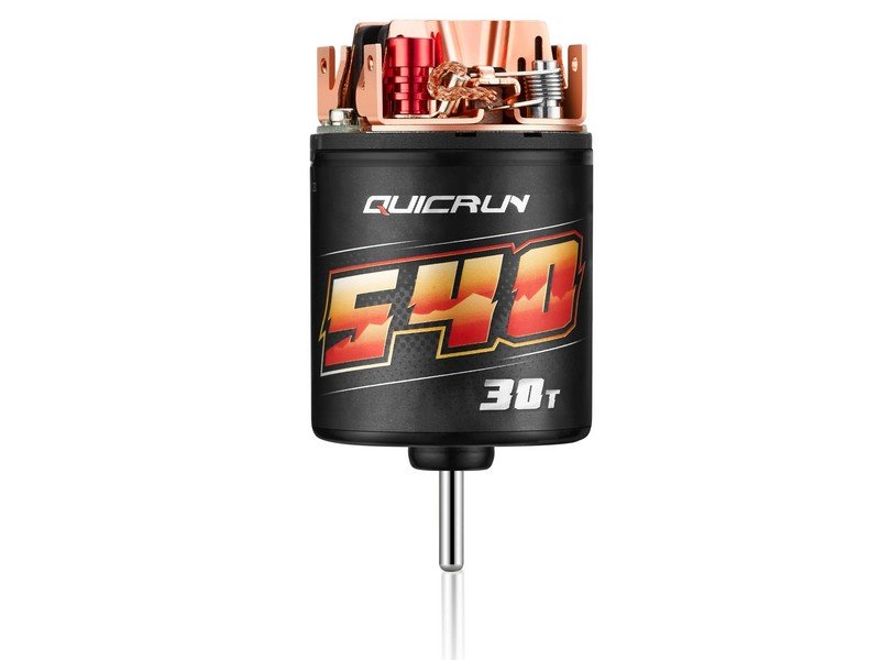 Коллекторный мотор Hobbywing QUICRUN Brushed 540-30T (30TKV, 3,175/16,3мм, 1/10) - HW-30404313