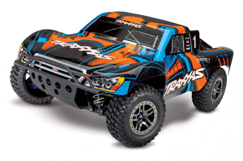 Радиоуправляемая машина шорт-корсTRAXXAS Slash Ultimate 1:10 4WD VXL TQi Bluetooth Module - TRA68077-4-OR