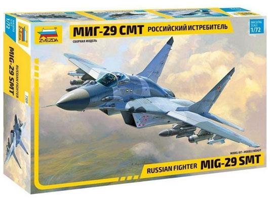 Модель сборная ZVEZDA Фронтовой истребитель МиГ-29 СМТ, 1:72
