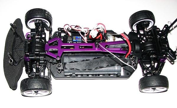 Радиоуправляемая машина для дрифта / шоссе HSP Xeme 4WD RTR масштаб 1:10 2.4G - 94103|01023