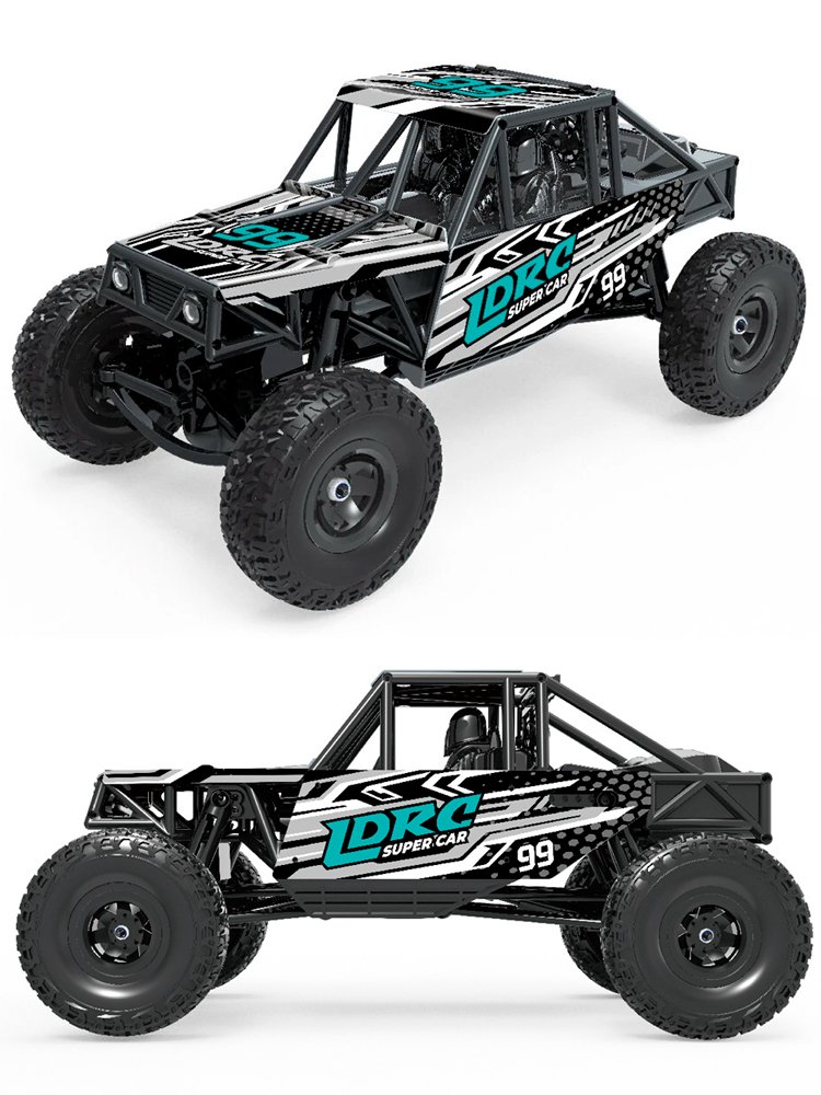 Радиоуправляемая машина багги LDRC 18499 RTR 1/18 2.4G 4WD Rock Crawler - LD18499G