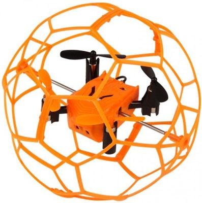 Радиоуправляемый квадрокоптер Helimax Orange SkyWalker в сетке - HM1340