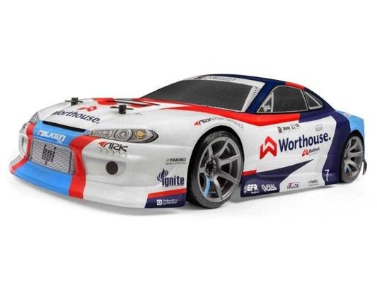 Радиоуправляемая машина для дрифта HPI 1/10 4WD - RS4 Sport 3 Drift Worthouse James Dean Nissan S15 - HPI-120097