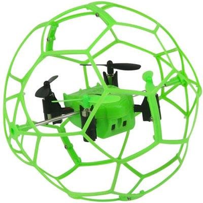 Радиоуправляемый квадрокоптер Helimax Green SkyWalker в сетке - HM1340-GREEN