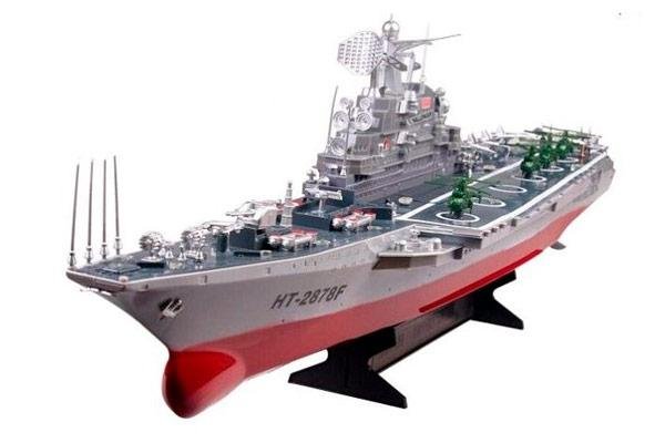Радиоуправляемый корабль Heng Tai авианосец Challenger 2.4G 1/275 HT-2878B