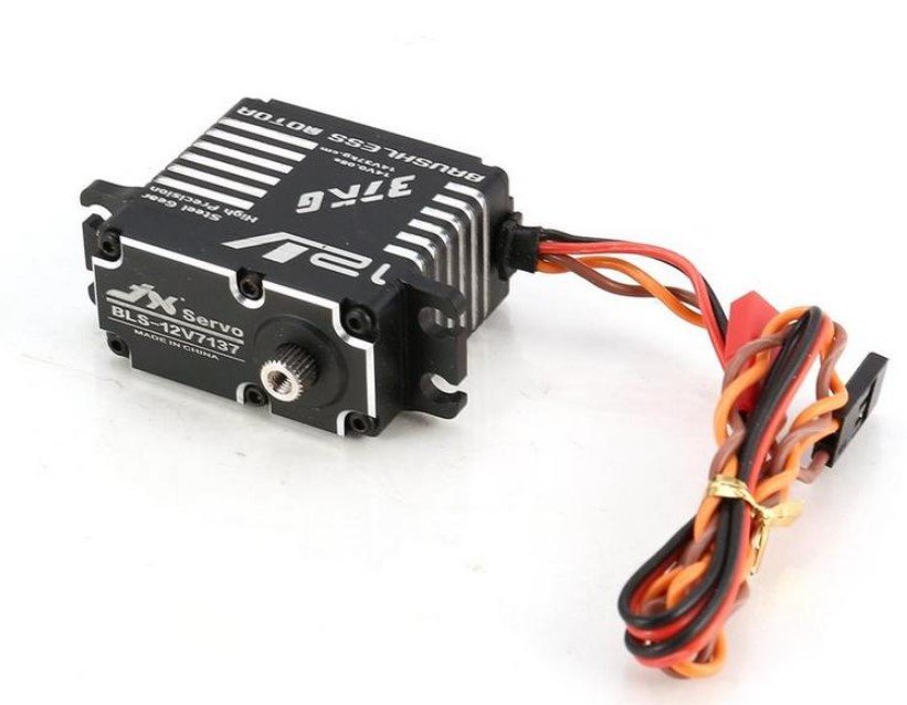 Сервомашинка цифровая JX Servo BLS-12V7137 (71г/37.5/0.08/14.0V) бесколлекторная, Full metal BLS-12V7137