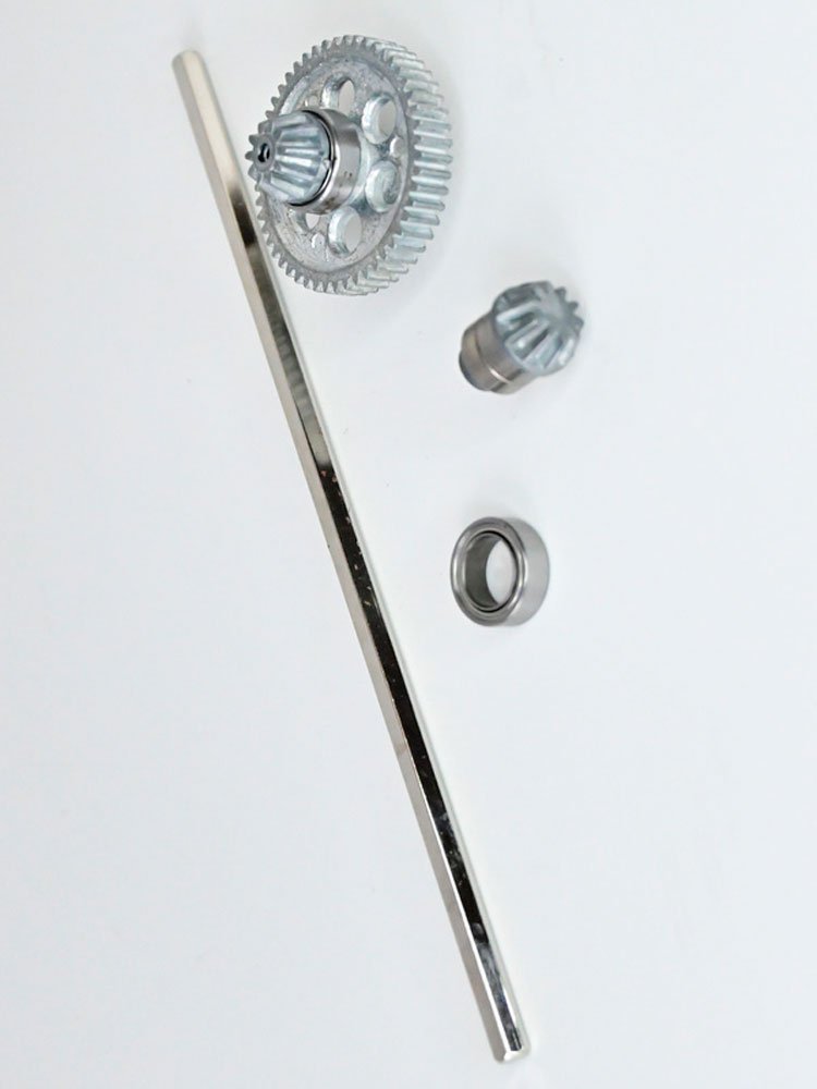 Трансмиссия в сборе для автомоделей MJX 16108/M162/M163, металл - MJX-16400