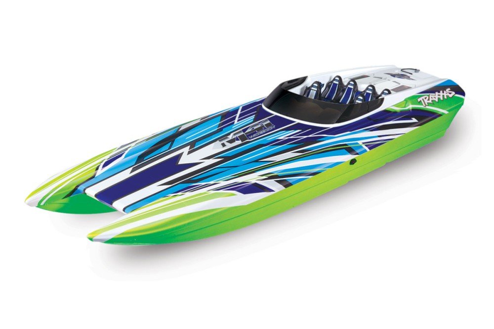 Радиоуправляемый катер TRAXXAS DCB M41 Widebody TSM Green - TRA57046-4-G