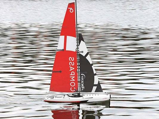 Радиоуправляемая яхта парусная лодка Volantex RC COMPASS 650 2.4Ghz - EXA79101R