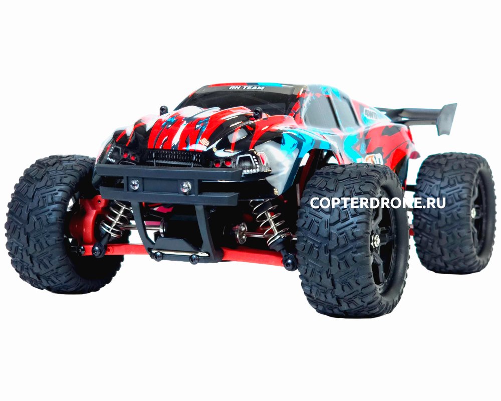 Радиоуправляемая трагги Remo Hobby S EVO-R UPGRADE 4WD 2.4G 1/16 RTR RH1661UPG-RED