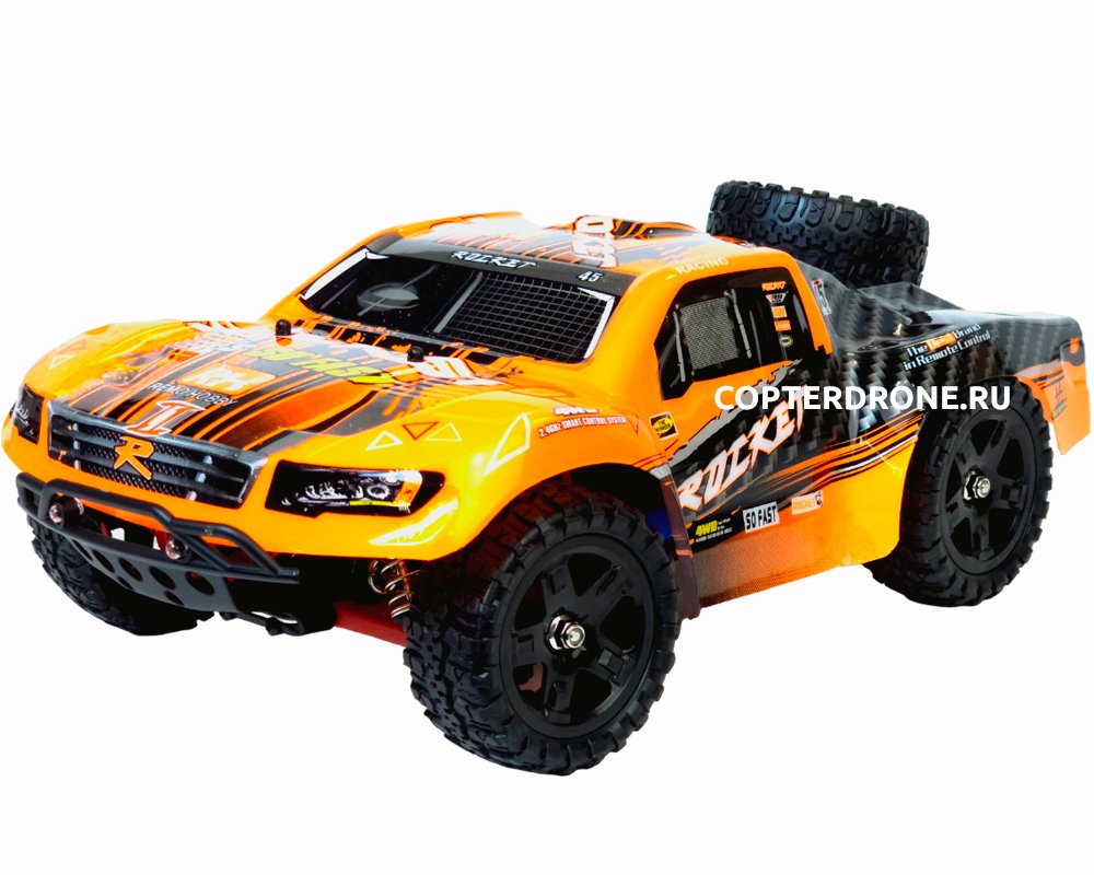 Радиоуправляемый шорт-корс Remo Hobby Rocket UPGRADE 4WD 2.4G 1:16 RTR RH1621UPG-ORAN
