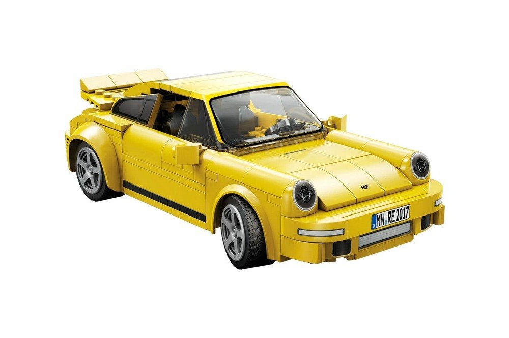 Радиоуправляемый конструктор CADA спортивный автомобиль RUF CTR 2017 Yellowbird 1/20 (222 детали) - C51079W