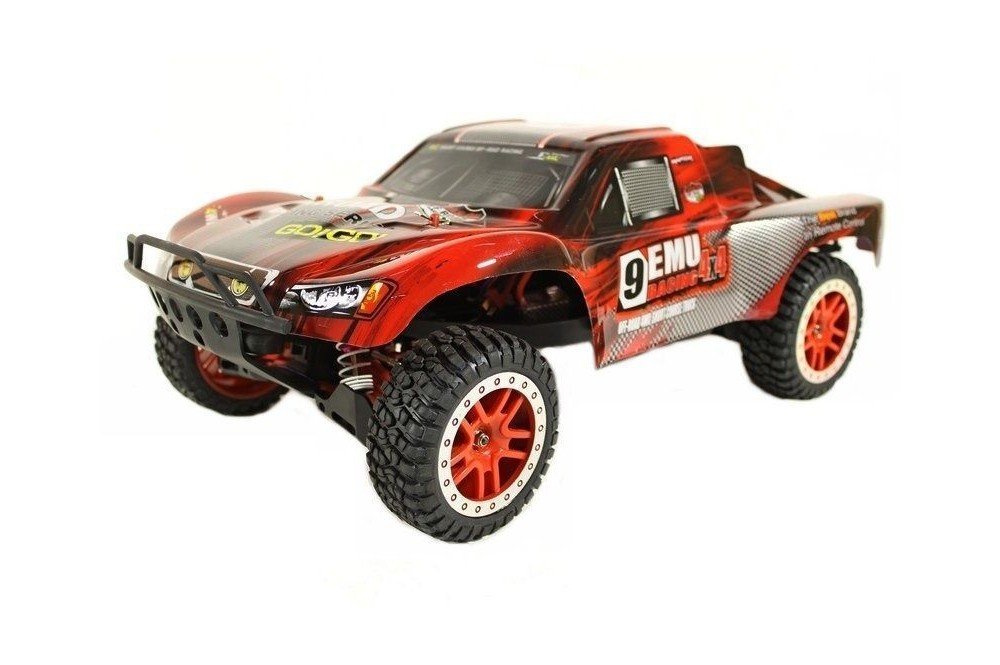 Радиоуправляемый шорт-корс Remo Hobby 9EMU Brushless (красный) 4WD 2.4G 1/8 RTR RH1025-RED